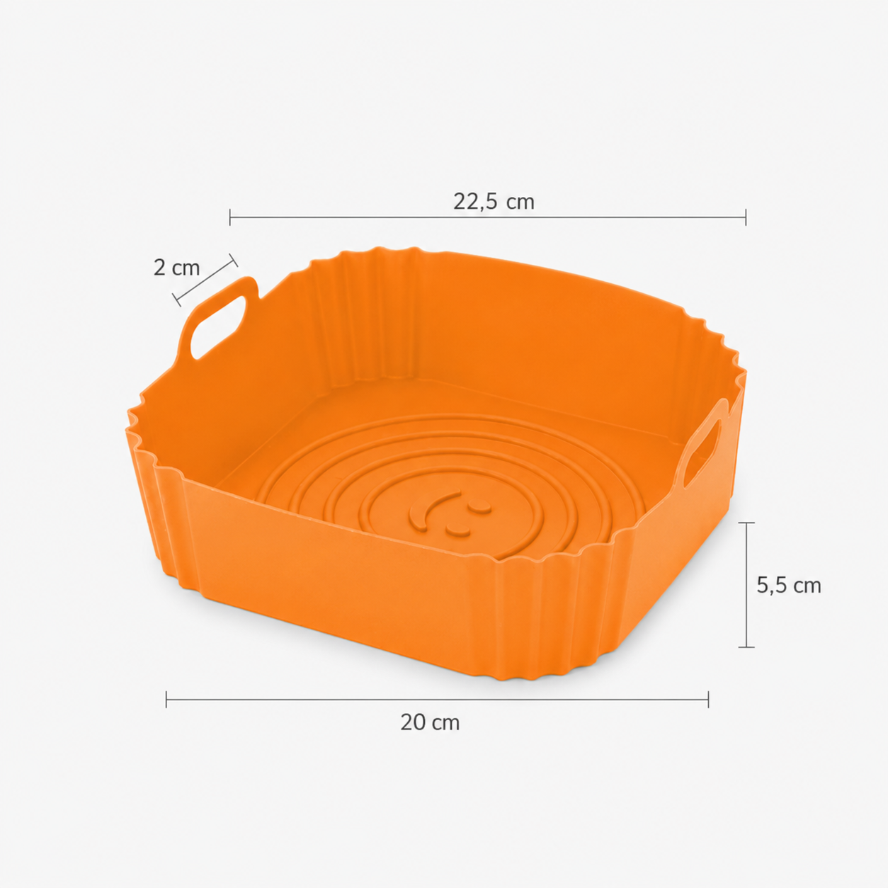 Molde de Silicona para Air Fryer — Crosens® | Sin BPA · Fácil Limpieza