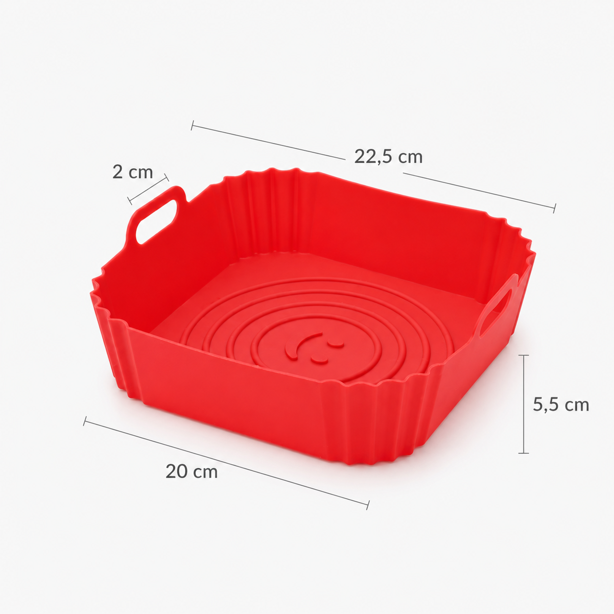 Molde de Silicona para Air Fryer — Crosens® | Sin BPA · Fácil Limpieza